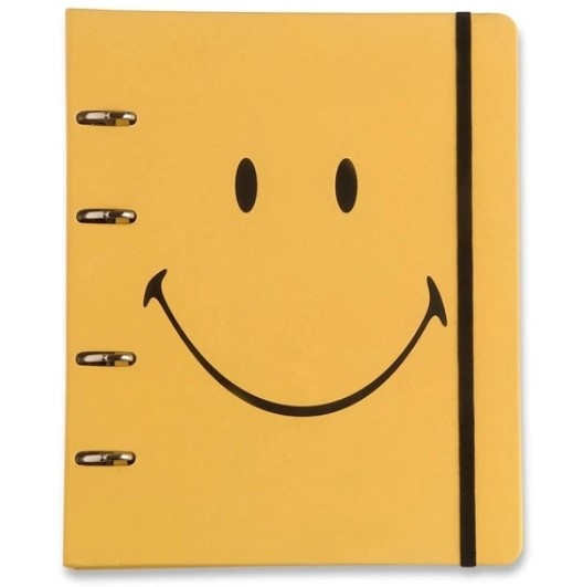 Caderno Criativo Argolado Smiley Cícero - 17 cm x 24 cm