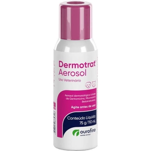Dermotrat Aerosol 110ml/75g Ourofino Dermatológico
