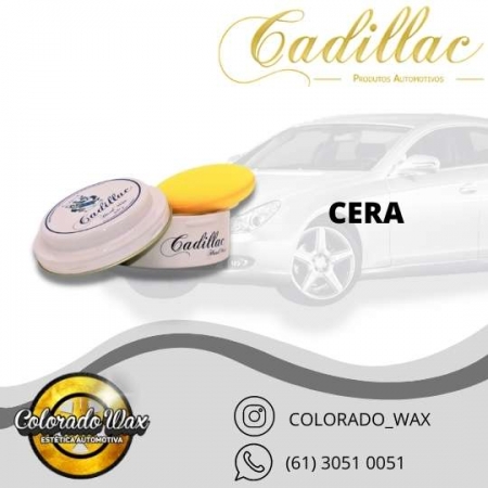 Cadillac Hard Wax Cera Automotiva-300g
