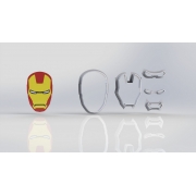 Cortador Heróis - Homem de Ferro Modular