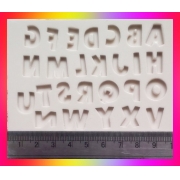 Molde silicone Alfabeto Pequeno (1,5)