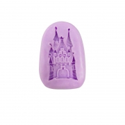 Molde Silicone Castelo Princesas Disney