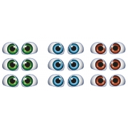 Olhos AZUIS ( Kit com 10 pares) Olhinhos Mod 2