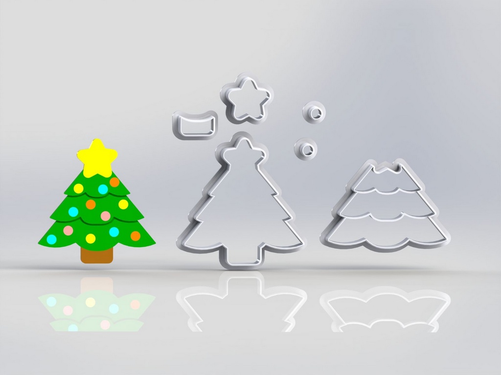 Cortador Natal Árvore de Natal Modular