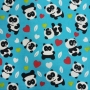 Tecido Tricoline Estampado Panda