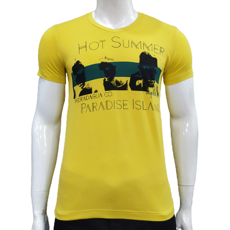 Camiseta Slim Fit - Hot Summer - Pedra D'Agua