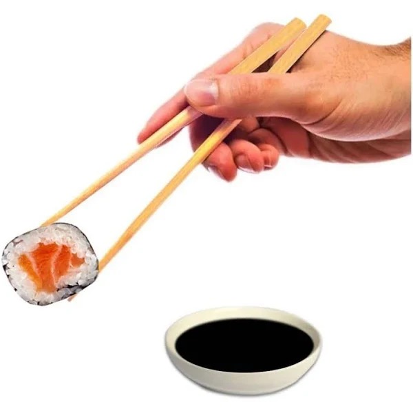 Kit Sushi 8 Peças Para Tabua, Hashi Porta Molho - Wincy