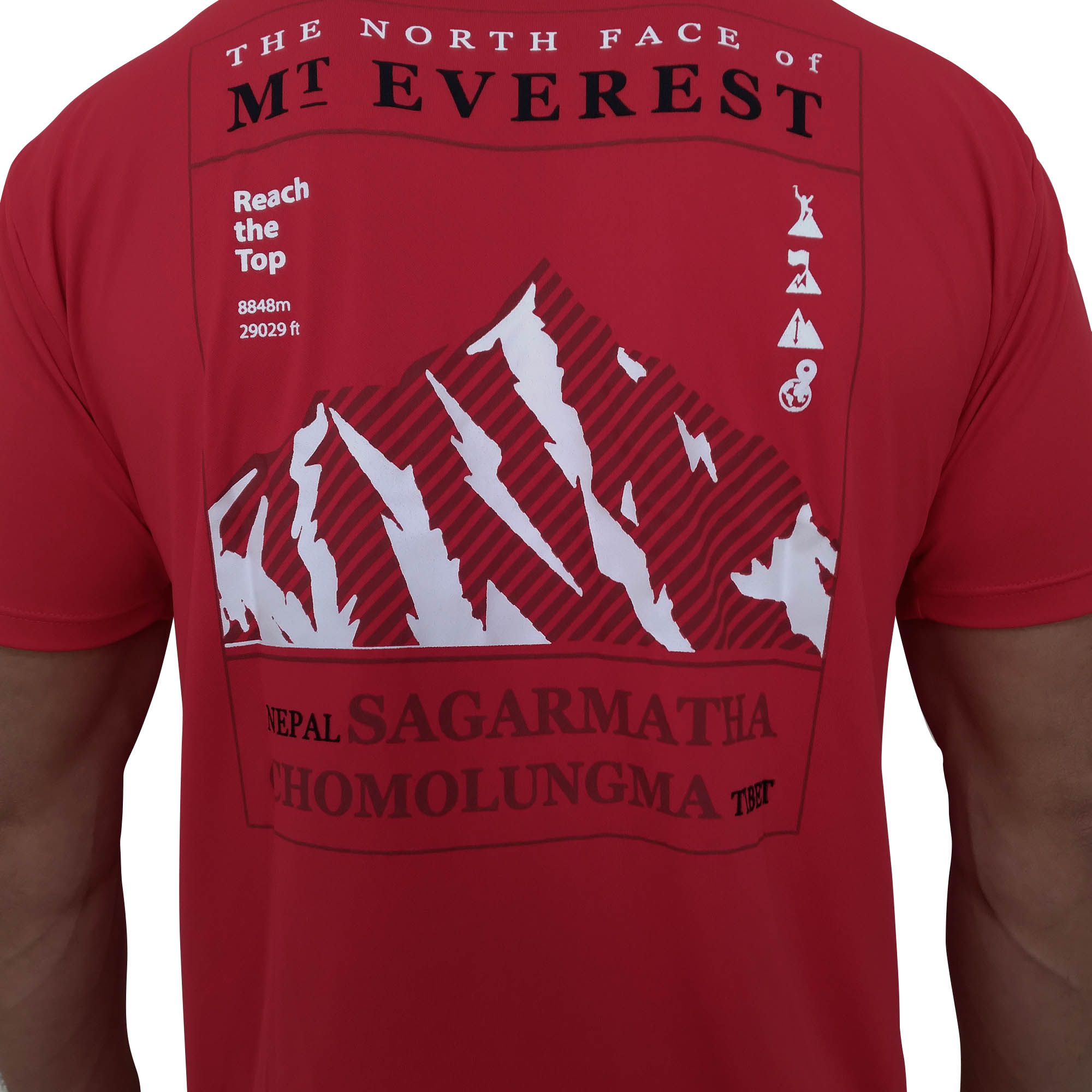 Camiseta MASC Extremos Everest Vermelho