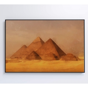 Quadro Pintura Pirâmides