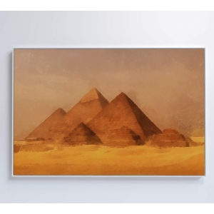 Quadro Pintura Pirâmides