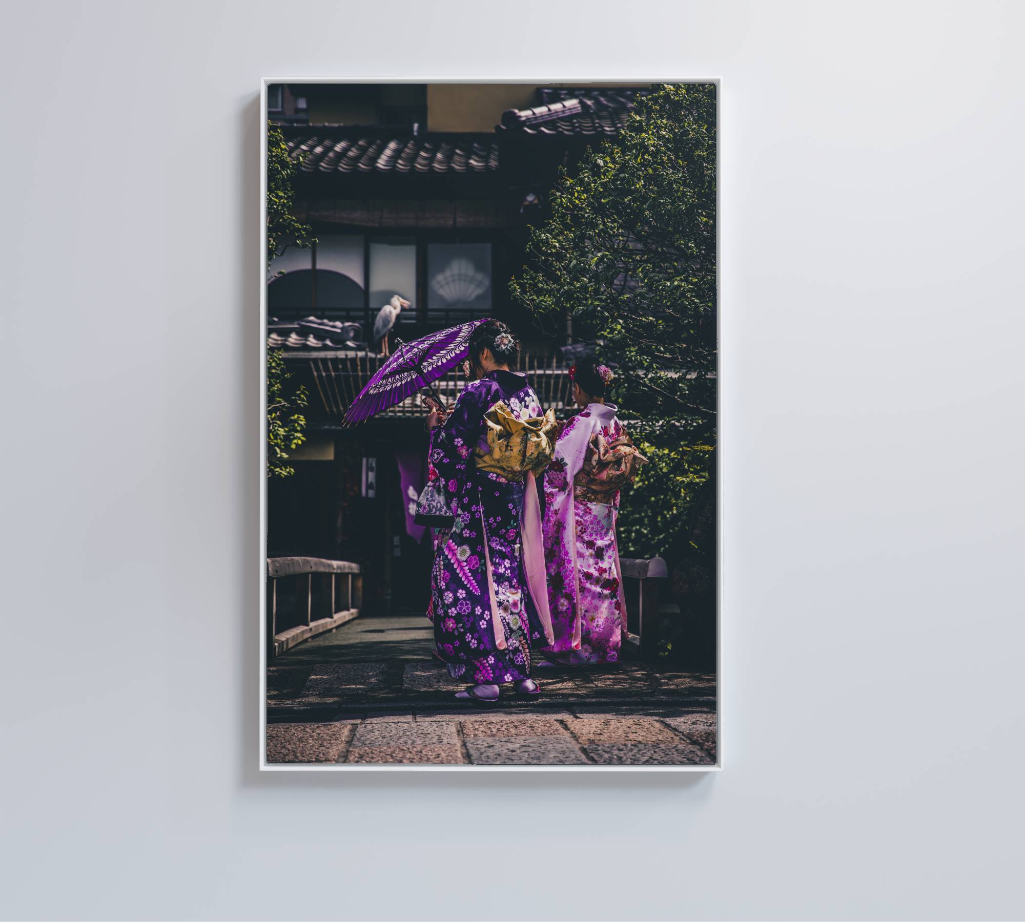 Quadro Kimono Japonês 2