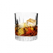 Conjunto 6 copos vidro whisky Bred 8x9cm 340ml Mimo Style