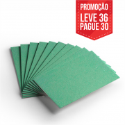 Leve 36 Pague 30 - Cartão Color Face Verde Claro -  Pacote com 36un