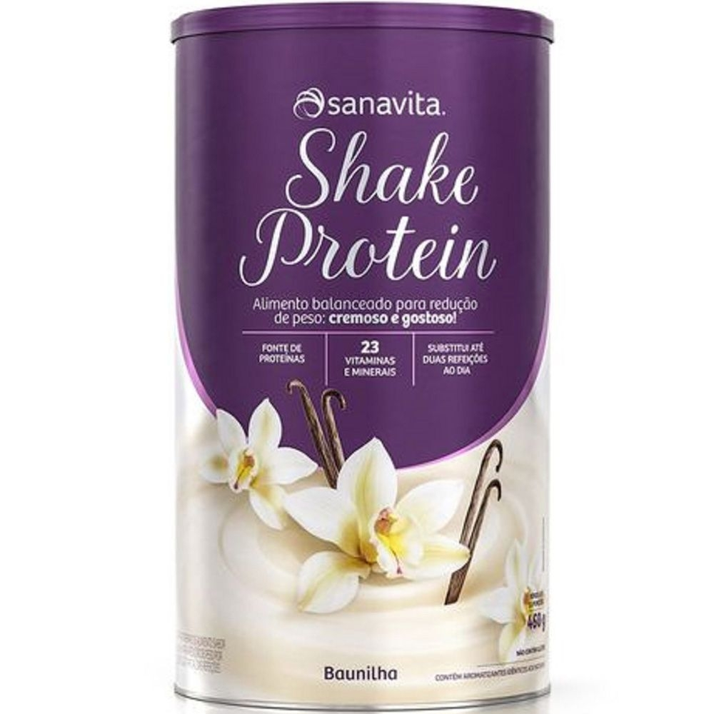 Shake protein lata sanavita 450g