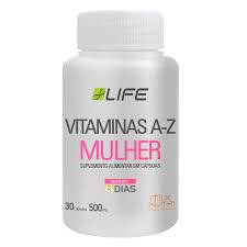 Vitaminas a- z mulher mix nutri 30 capsulas 500mg
