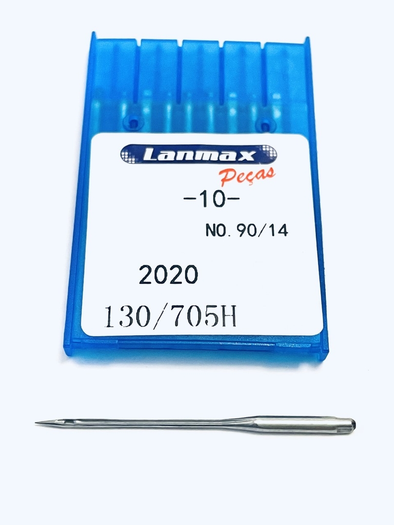 Agulha para Máquina Doméstica 2020/ 90/14 Lanmax - 02 Unidades