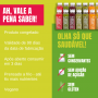 Kit Detox Verde - 5 Sucos Verdes de 300ml | Perda de Peso e Limpeza do Organismo