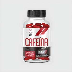 Cafeína Anidra 120 Cáps - Health Labs