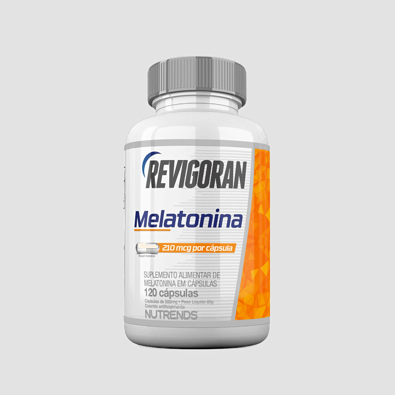 Melatonina Revigoran 500mg 120 Cáps - Nutrends - Foto 0
