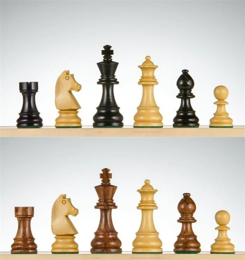 Jogo de Xadrez - Modelo German Staunton