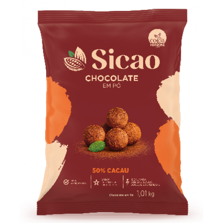 CHOCOLATE EM PÓ 50% CACAU 1,01KG SICAO CHD-12S108-A99