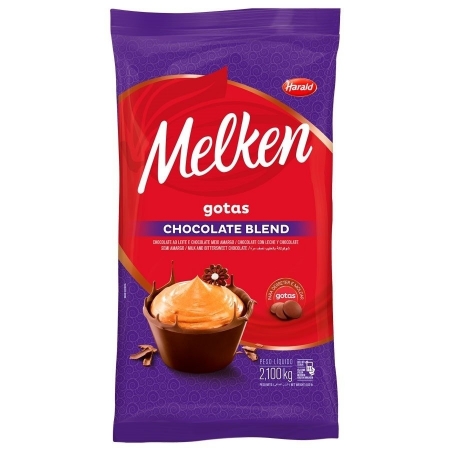 CHOCOLATE MELKEN BLEND - GOTAS 2,050KG HARALD
