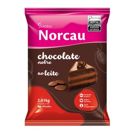 Chocolate Nobre Moedas ao Leite 4018478 Norcau 2,01KG