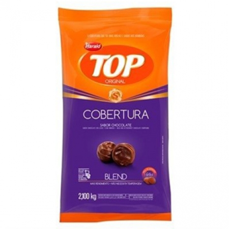 COBERTURA DE CHOCOLATE BLEND TOP - GOTAS 2,050KG - HARALD
