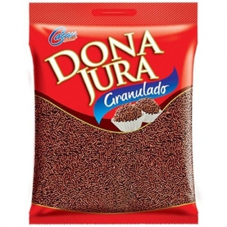 Granulado Chocolate Macio Dona Jura 1,005kg - Cacau Foods
