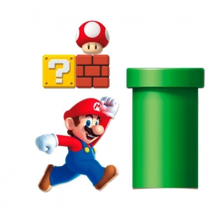 Kit Decorativo Super Mario - Cromus
