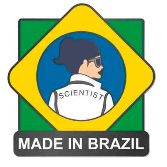 Pin Cientista Made In Brazil