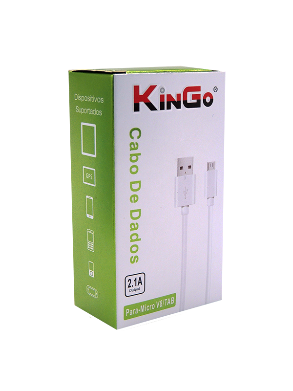 CABO DE DADOS USB V8 - KINGO