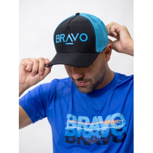 Boné Bravo Preto com Azul