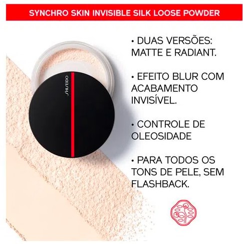 Shiseido  Synchro Skin Invisable Loose Powder Radiant-Eclat