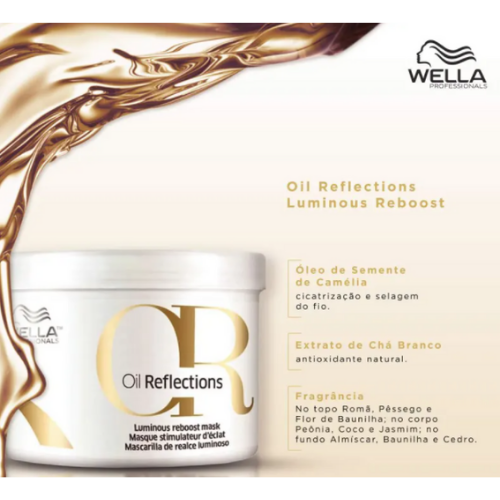 Wella Proffessionals  Oil  Reflections  Máscara  500ml