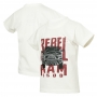 Camiseta Inf. RAM Rebel Trembling - Off White