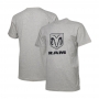 Camiseta Masc. RAM Standard Logo - Cinza Mescla Claro