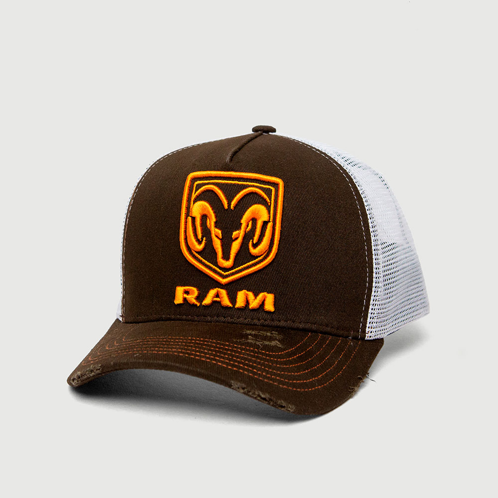 Boné RAM Trucker - Marrom