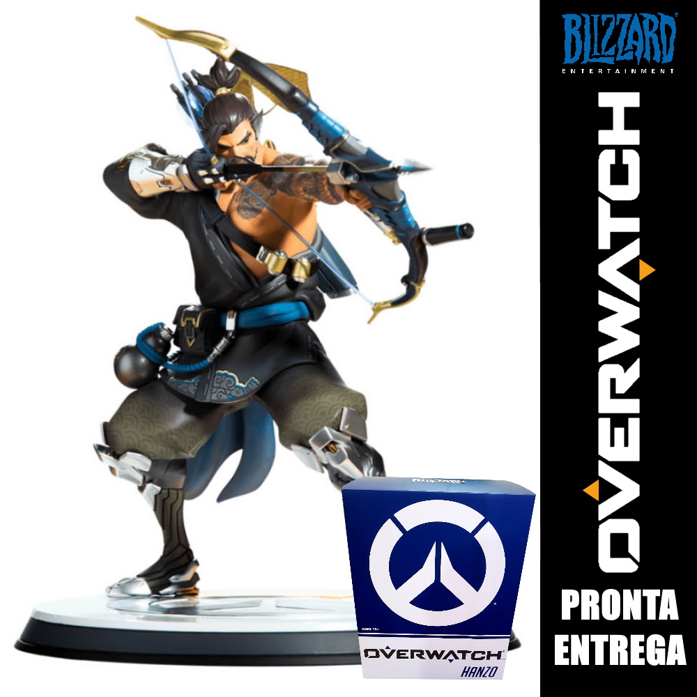 Hanzo Shimada Overwatch Game Statue - Blizzard Entertainment - SAMERSAN Colecionaveis