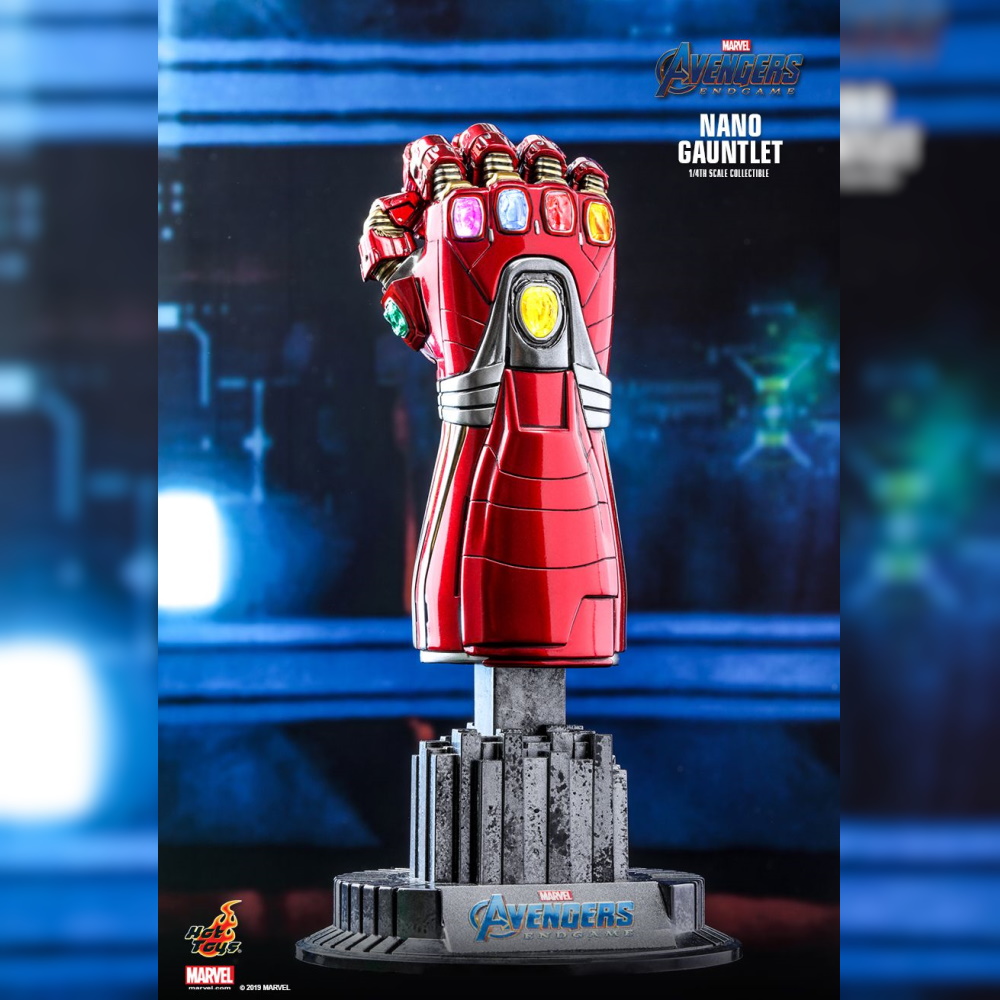 Nano Gauntlet 1:1 Avengers Endgame Marvel Iron Man Hot Toys  - SAMERSAN Colecionaveis