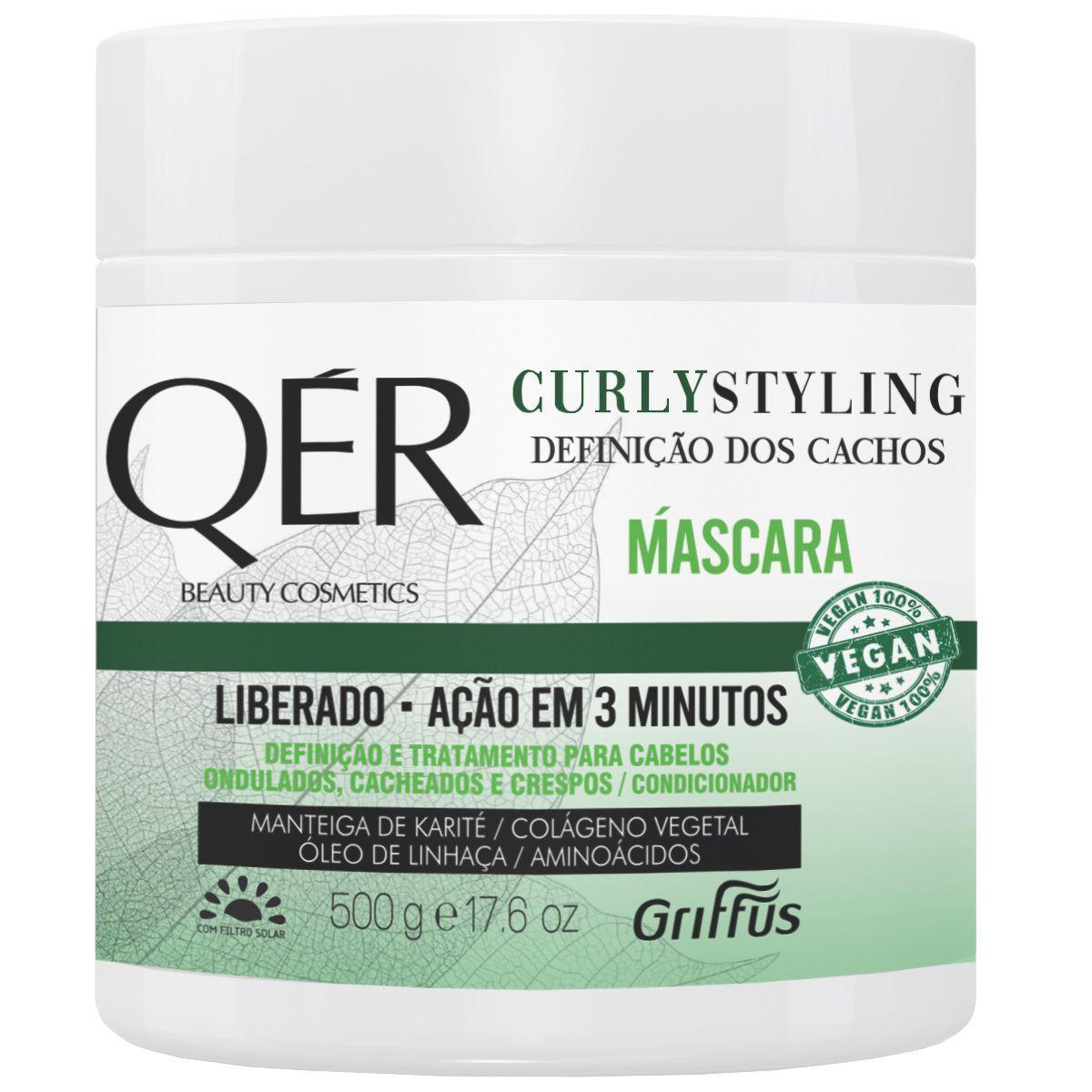 MASCARA QUERO CURLY STYL COND GRIFFUS 500G PEPS