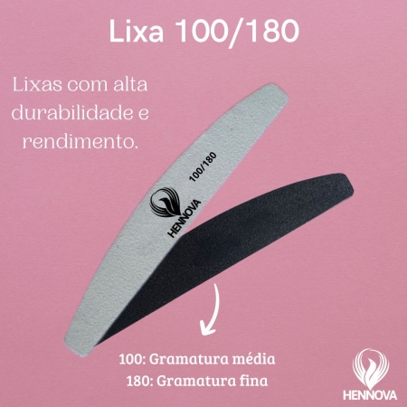 LIXA HENNOVA BOOMERAG PARA ALONGAMENTO 100/180