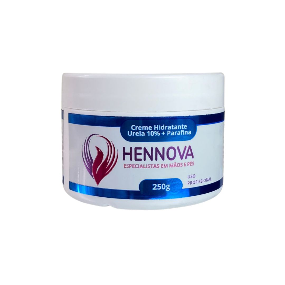 Creme Hidratante 10% de Ureia + Parafina Hennova 250g