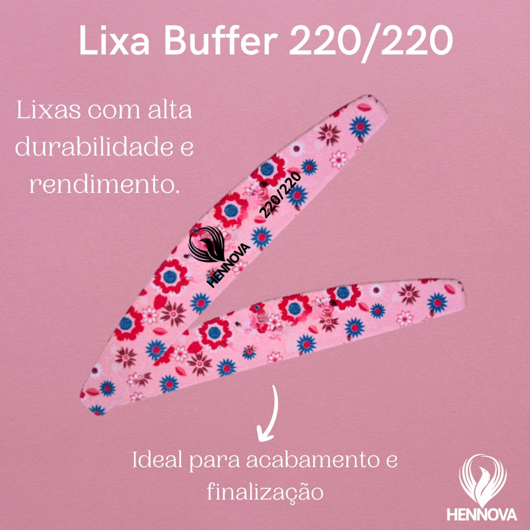 LIXA BOOMERANG BUFFER PARA ALONGAMENTO 220/220