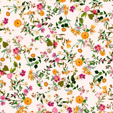 Papel de parede floral pequeno | Regina Strumpf