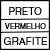 PRETO/VERMELHO/BRANCO