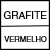 GRAFITE/VERMELHO