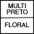 MULTI PRETO/FLORAL