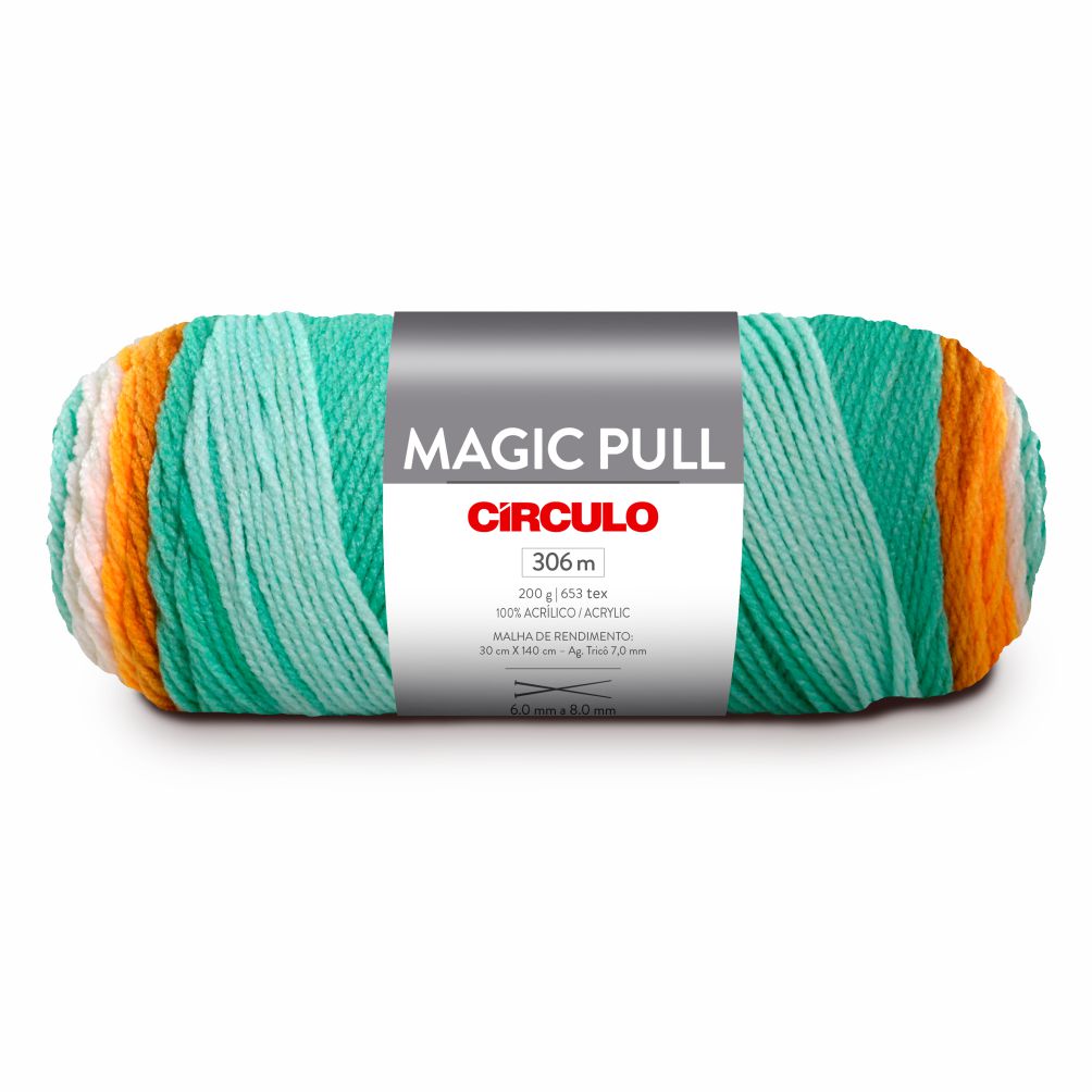 Fio / Lã Magic Pull 200G - Círculo