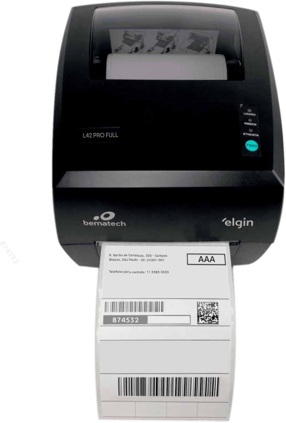 Impressora de Etiquetas e Código de Barras Elgin L42 Pro Full